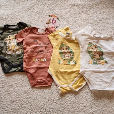 🐻 lot bodies 6 mois Simba 